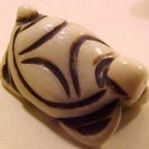 Turtle Carved Bone Dimensional Bead #1