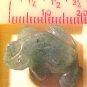 Frog Carved Green Adventurine Gemstone Bead