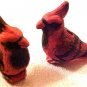 Bird Cardinal 3 Pottery Beads