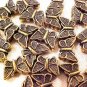 Butterfly 15 Mini Brass Metal Plastic Spacer Beads
