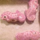 Seahorse 4 Teeney Lavender Ceramic Beads