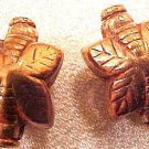Butterfly 10 Copper Metal Beads