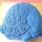 Turtle Cinnabar Blue Style Bead