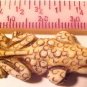Lizard Carved Horn Bead