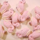 Flamingo Bird 4 Clay Beads