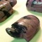 Turtle Carved Rhodonite Gemstone Bead