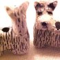 Dog Terrier 3 Pottery Beads