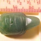 Turtle Carved Adventurine Gemstone Bead #2