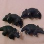 Dinosaur Triceratops 3 Clay Beads