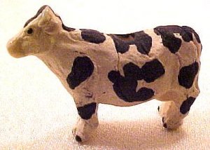 Cow 3 Large Clay Beads