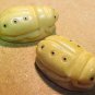 Beetle Cicada Scarab Carved Vanilla Bone Bead