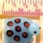 Turtle Lampworked 2 Light Blue Glass Beads