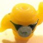 Teapot Yellow Lampworked Glass Beads