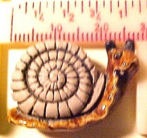 Snail 3 Clay Beads