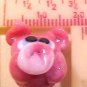 Pig Pink Lampworked Glass Bead
