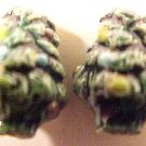 Christmas Tree 4 Porcelain Beads