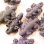 Lizard Gecko Grey 4 Small Clay Beads