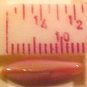 Dagger 15 Pink Green Variegated Opaque Glass Beads
