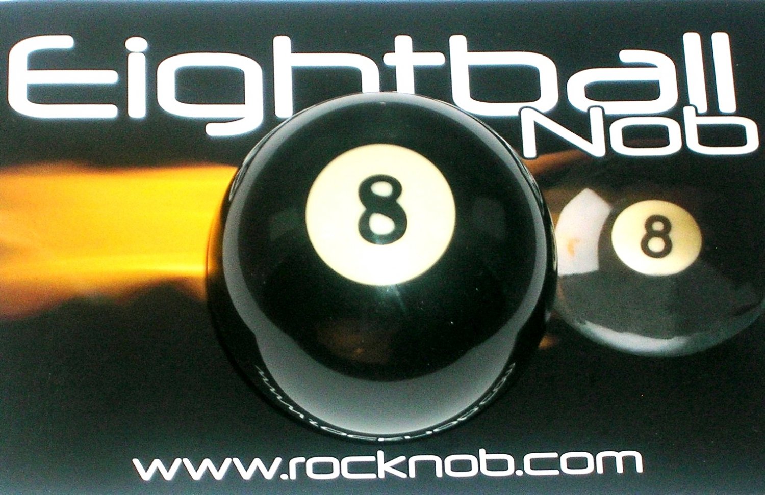 EIGHT 8 POOL BALL GEAR SHIFTER SHIFT KNOB UNIVERSAL