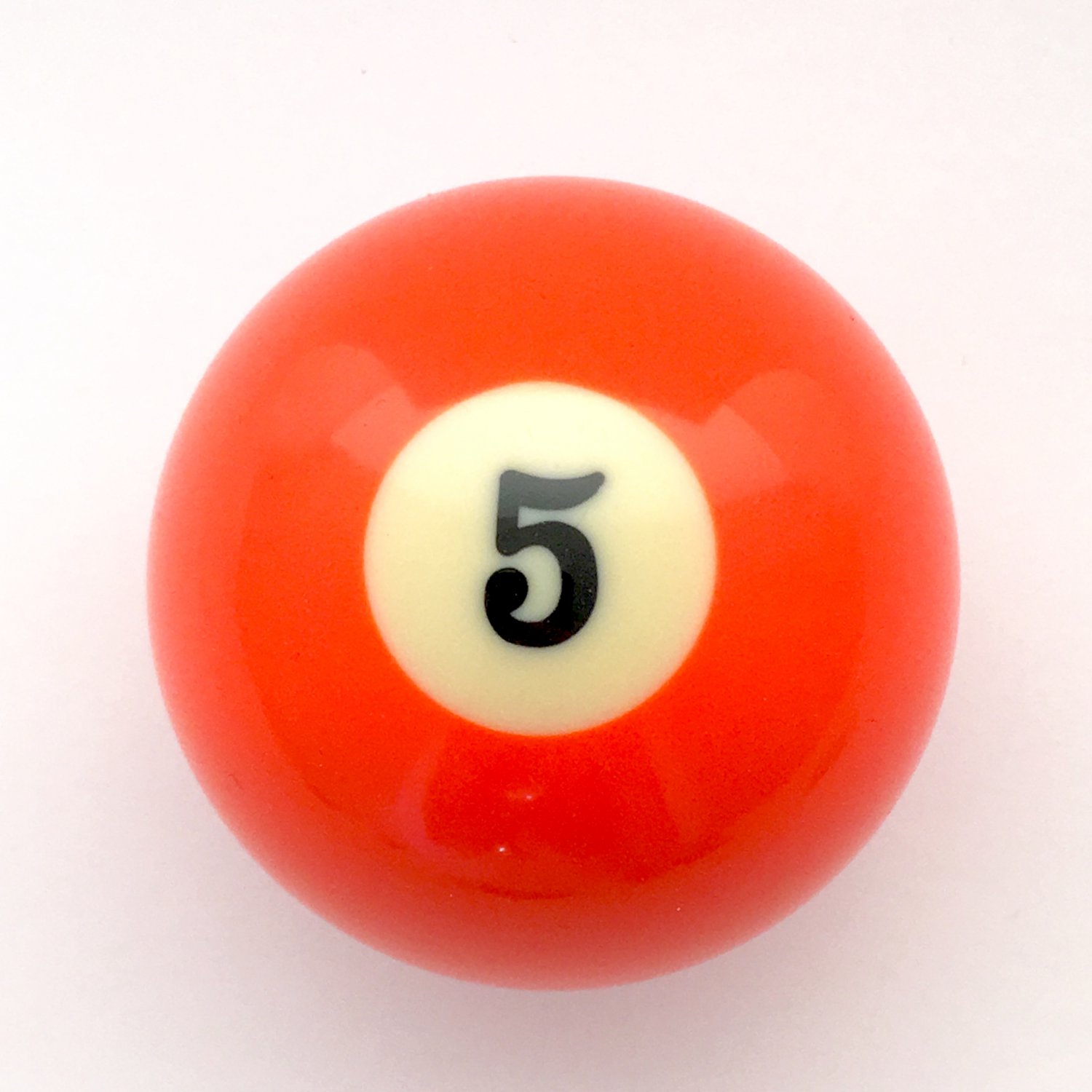 CUSTOM POOL BILLIARD BALL GEAR SHIFTER SHIFT KNOB #5