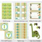 Dinosaur Friends Baby Boy Printable Baby Shower Party Package #A132