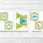 Dinosaur Friends Printable Birthday Party Package #A140