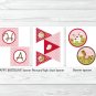 Pink Farm Animals Printable Birthday Party Package #A142