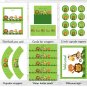 Safari Jungle Animals Printable Birthday Party Package #A156