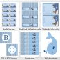 Ahoy Mate Nautical Whale Island Monkey Printable Baby Shower Party Package #A171