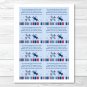 Lil Aviator Airplane Printable Baby Shower Book Request Cards #A112