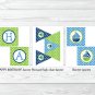 Nautical Sailboat Sail Away Printable Birthday Party Package #A198