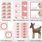 Pink Willow Deer Baby Girl Printable Baby Shower Party Package #A200