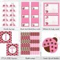 Pink Ladybug Printable Baby Shower Party Package #A122