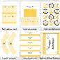 Sweet Little Bumble Bee Printable Birthday Party Package #A201