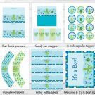 Under The Sea Nautical Calypso Printable Baby Shower Party Package #A202