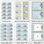 Willow Deer Blue Baby Boy Printable Baby Shower Party Package #A204