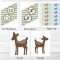Willow Deer Blue Baby Boy Printable Baby Shower Party Package #A204