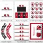 Little Red Ladybug Garden Printable Birthday Party Package #A214