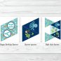 Under The Sea Octopus Crab Turtle Nautical Printable Birthday Party Package #A317