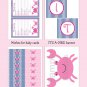Pink Crab Nautical Printable Baby Shower Party Package #A121