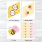 Pink Bumble Bee Printable Baby Shower Party Package #A101