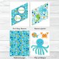 Under The Sea Baby Boy Nautical Printable Baby Shower Party Package #A237
