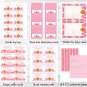 Pink Pumpkin Fall Harvest Printable Baby Shower Party Package #A337