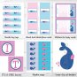 Lil Pink Whale Baby Girl Printable Baby Shower Party Package #A254