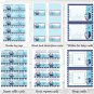 Pirate Monkey Nautical Whale Printable Baby Shower Party Package #A287