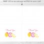 Pink Lemonade Thank You Card Printable #A303