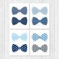 Bow Tie Baby Shower Party Cutouts Decorations Printable #A369