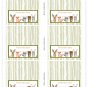 Woodland Forest Animals Buffet Tent Cards & Place Cards Editable PDF #A191