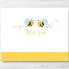 Bumble Bee Thank You Card Printable #A134