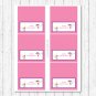 Gymnastics Party Buffet Tent Cards & Place Cards Editable PDF #A383